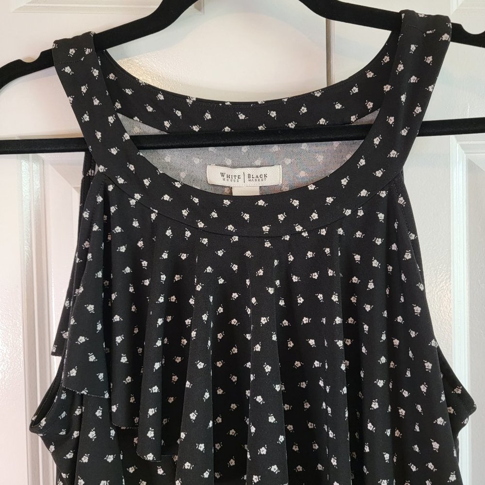 WHBM Tiered Ruffle Dress - Picture 5 of 12